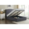 Rosalie Fabric Ottoman Storage Bed Frame in Dark Grey Rosalie Fabric Ottoman Storage Bed Frame in Dark Grey