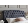 Rosalie Fabric Ottoman Storage Bed Frame in Dark Grey Rosalie Fabric Ottoman Storage Bed Frame in Dark Grey
