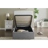 Rosalie Fabric Ottoman Storage Bed Frame in Light Grey Rosalie Fabric Ottoman Storage Bed Frame in Light Grey