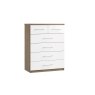 Calgary High-Gloss 4 + 2 Drawer Chest of Drawers Calgary High-Gloss 4 + 2 Drawer Chest of Drawers