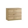 Malena 3 Drawer Chest of Drawers Malena 3 Drawer Chest of Drawers