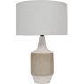 Porcelain Reeds Lamp With Shade