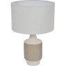Porcelain Reeds Lamp With Shade