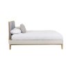 Vida Living Marlow Bedframe in Cashmere Oak and Taupe Vida Living Marlow Bedframe in Cashmere Oak and Taupe