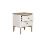 Vida Living Marlow Bedside Table in Cashmere Oak and Taupe Vida Living Marlow Bedside Table in Cashmere Oak and Taupe