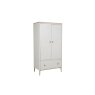 Vida Living Marlow 2 Door Wardrobe in Cashmere Oak and Taupe
