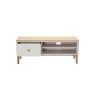 Vida Living Marlow TV Stand in Cashmere Oak and Taupe Vida Living Marlow TV Stand in Cashmere Oak and Taupe