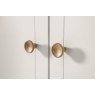 Vida Living Marlow 3 Door Wardrobe in Cashmere Oak and Taupe Vida Living Marlow 3 Door Wardrobe in Cashmere Oak and Taupe