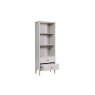 Vida Living Marlow Open Storage Bookcase in Cashmere Oak and Taupe Vida Living Marlow Open Storage Bookcase in Cashmere Oak and Taupe