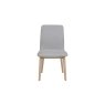 Vida Living Marlow Fabric Dining Chair in Light Grey Vida Living Marlow Fabric Dining Chair in Light Grey