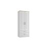 Panorama Double Wardrobe with Drawers
