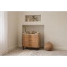 Reed Mango Wood & Marble 3 Drawer Chest of Drawers