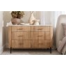 Reed Mango Wood & Marble 6 Drawer Wide Chest of Drawers Reed Mango Wood & Marble 6 Drawer Wide Chest of Drawers
