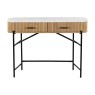 Reed Mango Wood & Marble Dressing Table Reed Mango Wood & Marble Dressing Table