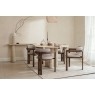 Ida Travertine Stone Console Table with Cylindrical Legs