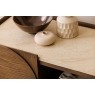 Ida Walnut Finish TV Unit with Travertine Stone Top Ida Walnut Finish TV Unit with Travertine Stone Top