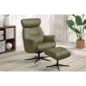 Murcia Swivel Recliner Chair & Footstool Murcia Swivel Recliner Chair & Footstool