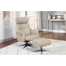 Murcia Swivel Recliner Chair & Footstool Murcia Swivel Recliner Chair & Footstool