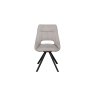 Paige Soft Cotton Dining Chair in Light Grey (Pair) Paige Soft Cotton Dining Chair in Light Grey (Pair)