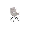 Paige Soft Cotton Dining Chair in Light Grey (Pair) Paige Soft Cotton Dining Chair in Light Grey (Pair)