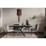 Sintered Stone 140-200cm Twist Extending Dining Table in Grey Sintered Stone 140-200cm Twist Extending Dining Table in Grey