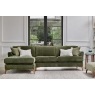 Hampton Velvet Upholstered 3 Seater Chaise Sofa Hampton Velvet Upholstered 3 Seater Chaise Sofa