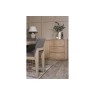 Feltz Smoked Oak and Fabric Dining Chairs in Dark Grey Feltz Smoked Oak and Fabric Dining Chairs in Dark Grey