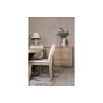 Feltz Smoked Oak and Fabric Dining Chairs in Natural Feltz Smoked Oak and Fabric Dining Chairs in Natural