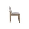 Feltz Smoked Oak and Fabric Dining Chairs in Natural Feltz Smoked Oak and Fabric Dining Chairs in Natural