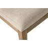 Feltz Smoked Oak and Fabric Short Dining Bench in Natural Feltz Smoked Oak and Fabric Short Dining Bench in Natural