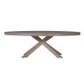Feltz Smoked Oak 235cm Oval Dining Table Feltz Smoked Oak 235cm Oval Dining Table