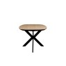 Sadie Industrial 160cm Dining Table in Oak Finish Sadie Industrial 160cm Dining Table in Oak Finish