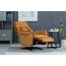 Evo Soft Touch Fabric 360 Swivel Dual Motor Electric Recliner Chair in Amber Evo Soft Touch Fabric 360 Swivel Dual Motor Electric Recliner Chair in Amber