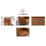 Pablo Leather 360 Swivel Triple Motor Electric Recliner Chair in Camel Pablo Leather 360 Swivel Triple Motor Electric Recliner Chair in Camel