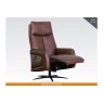 Pablo Leather 360 Swivel Triple Motor Electric Recliner Chair in Dark Brown Pablo Leather 360 Swivel Triple Motor Electric Recliner Chair in Dark Brown