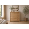 Devon Solid Oak 3 + 2 Chest of Drawers Devon Solid Oak 3 + 2 Chest of Drawers
