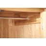 Devon Solid Oak Hanging Wardrobe Devon Solid Oak Hanging Wardrobe