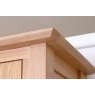 Devon 100% Solid Oak Large TV Unit with Glass Doors Devon 100% Solid Oak Large TV Unit with Glass Doors