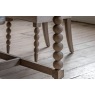 Gallery Direct Artisan Limewash Oak Extending Dining Table with Bobbin Detail Gallery Direct Artisan Limewash Oak Extending Dining Table with Bobbin Detail