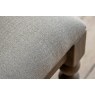 Gallery Direct Artisan Limewash Oak Dining Table Bench with Bobbin Detail Gallery Direct Artisan Limewash Oak Dining Table Bench with Bobbin Detail