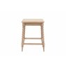 Gallery Direct Artisan Limewash Oak Side Table with Bobbin Detail Gallery Direct Artisan Limewash Oak Side Table with Bobbin Detail