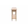 Gallery Direct Artisan Limewash Oak Console Table with Bobbin Detail Gallery Direct Artisan Limewash Oak Console Table with Bobbin Detail