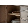 Gallery Direct Artisan Limewash Oak Large Sideboard with Bobbin Detail Gallery Direct Artisan Limewash Oak Large Sideboard with Bobbin Detail