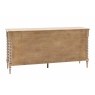Gallery Direct Artisan Limewash Oak Large Sideboard with Bobbin Detail Gallery Direct Artisan Limewash Oak Large Sideboard with Bobbin Detail