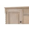 Gallery Direct Artisan Limewash Oak Large Sideboard with Bobbin Detail Gallery Direct Artisan Limewash Oak Large Sideboard with Bobbin Detail