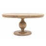 Gallery Direct Vancouver Rustic Pine Round Extending 120-160cm Dining Table Gallery Direct Vancouver Rustic Pine Round Extending 120-160cm Dining Table