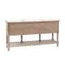 Gallery Direct Vancouver Rustic Pine Sideboard with Marble Top Gallery Direct Vancouver Rustic Pine Sideboard with Marble Top