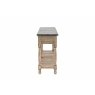 Gallery Direct Vancouver Rustic Pine Console Table with Marble Top Gallery Direct Vancouver Rustic Pine Console Table with Marble Top