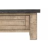 Gallery Direct Vancouver Rustic Pine Console Table with Marble Top Gallery Direct Vancouver Rustic Pine Console Table with Marble Top