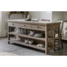 Gallery Direct Vancouver Rustic Pine Large Kitchen Island with Marble Top Gallery Direct Vancouver Rustic Pine Large Kitchen Island with Marble Top